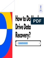 How To Do Hard Drive Data Recovery
