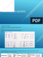 Balance de Materia