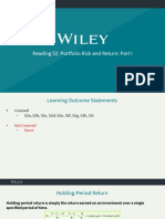 Portfolio Risk and Return Fundamentals