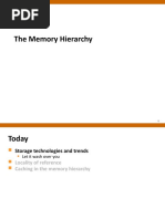 The Memory Hierarchy