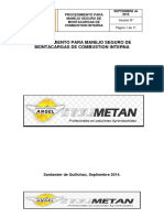 Procedimiento para Operacion Segura de Montacargas. Indumetan