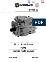 Sundstrand 90 Series 42cc Pump Service Parts Manual