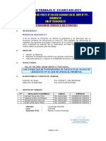 PT CV-H BT-035-2021 -REUBICACIÓN DE POSTE BT EN SED E404861 EN JR. URPI N° 111 - HUANCAYO