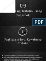 Paul Aralin1 Kawalan NG Trabaho