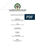 Teoria de La Inteligencia Multiple