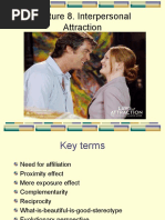 Lecture 8. Interpersonal Attraction