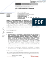 Res - 00837-2018-SERVIR-TSC-Primera - Sala - PDF, Procediomiento Disciplinario - Obreros, Vulnera Debido Procedimt, Princi Legalidad y Tipicidad