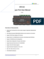 HF5142 Super Port User Manual: Overview of Characteristic