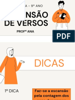 Escansão de Versos