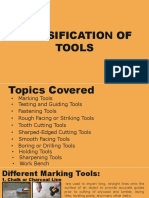Classification of Tools