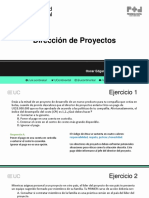 Videoclase 2020-2 Direccion de Proyectos Clase 2