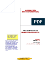 Plantilla de Project Charter
