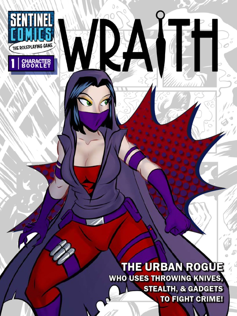 Wraith Character Sheet for Sentinel RPG | PDF | Hero