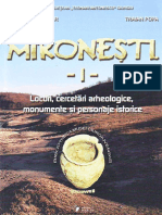 Mironesti Locuri Cercetari Arheologice Monumente Si Personaje Istorice Cristian Schuster Traian Popa 2008 Vol 1