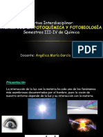 Principios en Fotoquimica y Fotobiologia 2016