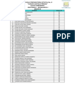 Lista Opt. Grupo B - Anatomia - Bioquimica