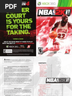 NBA2K11 Manual