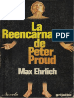 La Reencarnación de Peter Proud by Max Ehrlich