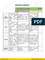 Rubrica para La Infografia