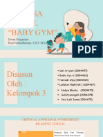 Analisa Jurnal Baby Gym