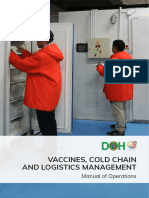 Vaccines, Cold Chain and Logistics Management: Manual of Operations