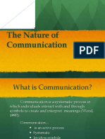 Nature of Communication: Understanding the Process