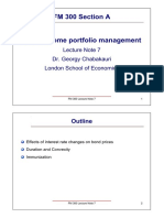 FM 300 Section A: Lecture Note 7 Dr. Georgy Chabakauri London School of Economics