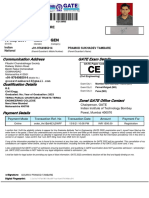 Zone/Scrutiny Code Details