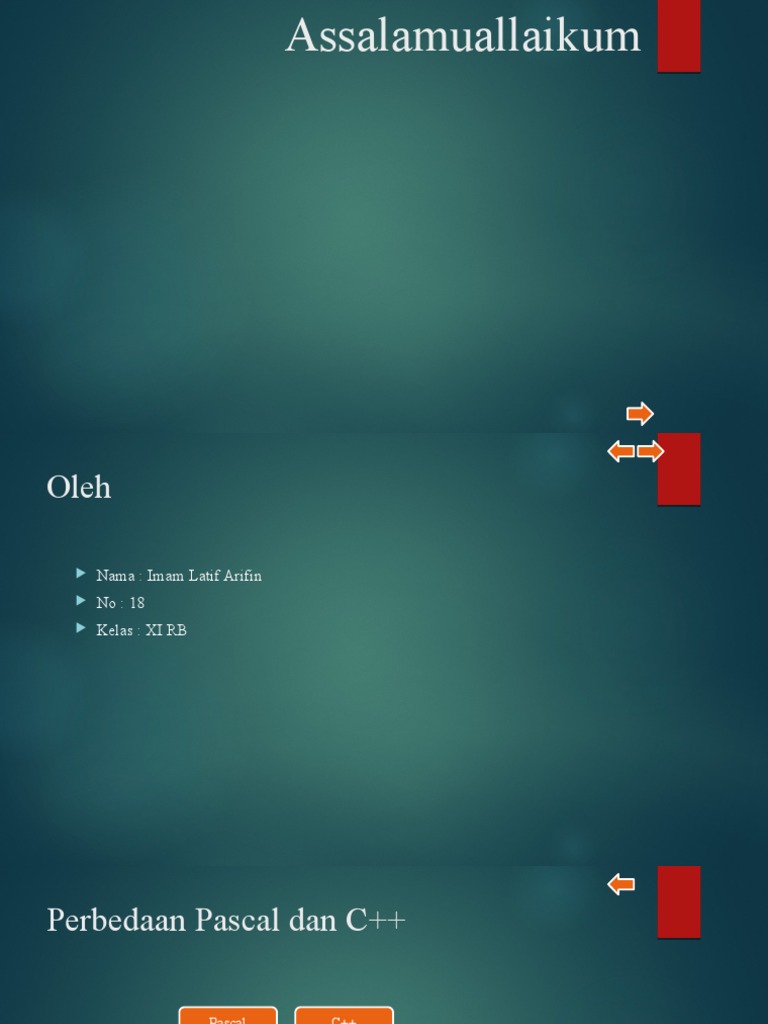 Perbandingan Bahasa Pemrograman Pascal dan C++ | PDF | Komputer