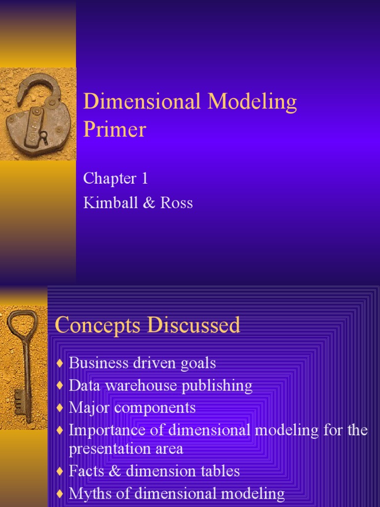 Dimensional Modeling Primer Kimball & Ross PDF Data Warehouse