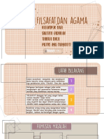 Filsafat, Ilmu Dan Agama - Kelompok 2