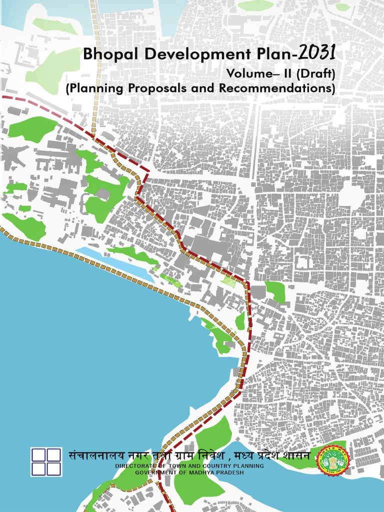 Master Plan Bhopal 2021 Map Bhopal Development Plan 2031 Vol2 | Pdf | Economic Growth | Infrastructure