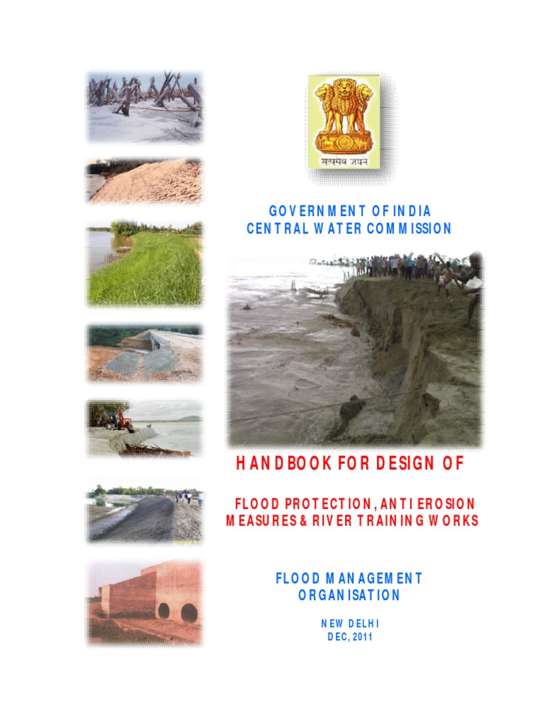 CWC Handbook Fo Desisgn of FC - AE Works - Compressed | PDF | Flood | Levee