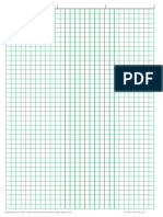 Graph Paper Fourth Inch