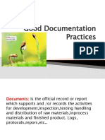 Good Documentation Practices - Science