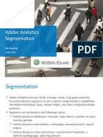 Adobe Analytics Segmentation