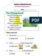 The Playground-Preschool Reading