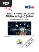 Trends Network and Critical Thinking in The 21st Century Module 2 Q1