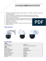 HF-HS2-Dolphin - 1080P: Outdoor Smart Wifi Ip Camera