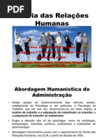 RELAÇÕES HUMANAS