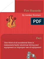 Lesson 8 Firehazards