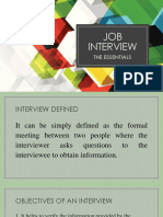Job Interview JPVV