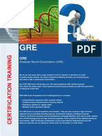 Graduate Record Examinations (GRE)