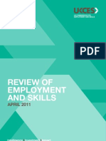 UKCES Review of Employment and Skills