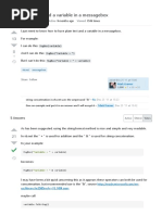 How To Get Text and A Variable in A Messagebox - Stack Overflow