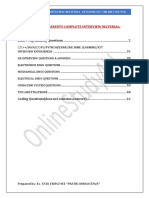 Comprehensive Interview Material (Online Study4u)(61pgs)