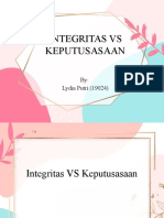 Integritas VS Keputusasaan