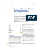 Ependymomes Intracraniens de L'adulte