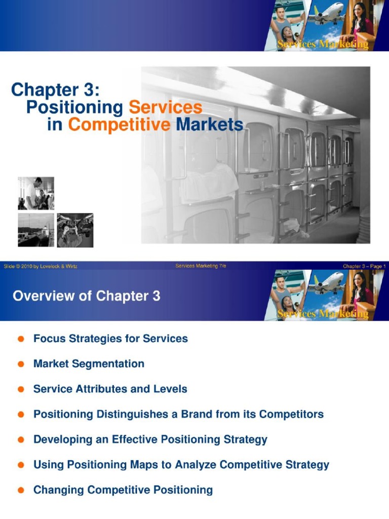 Chapter 3 Positioning Services in Competitive Markets | PDF