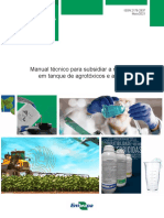 Manual Técnico para Subsidiar A Mistura em Tanque de Agrotóxicos e Afins